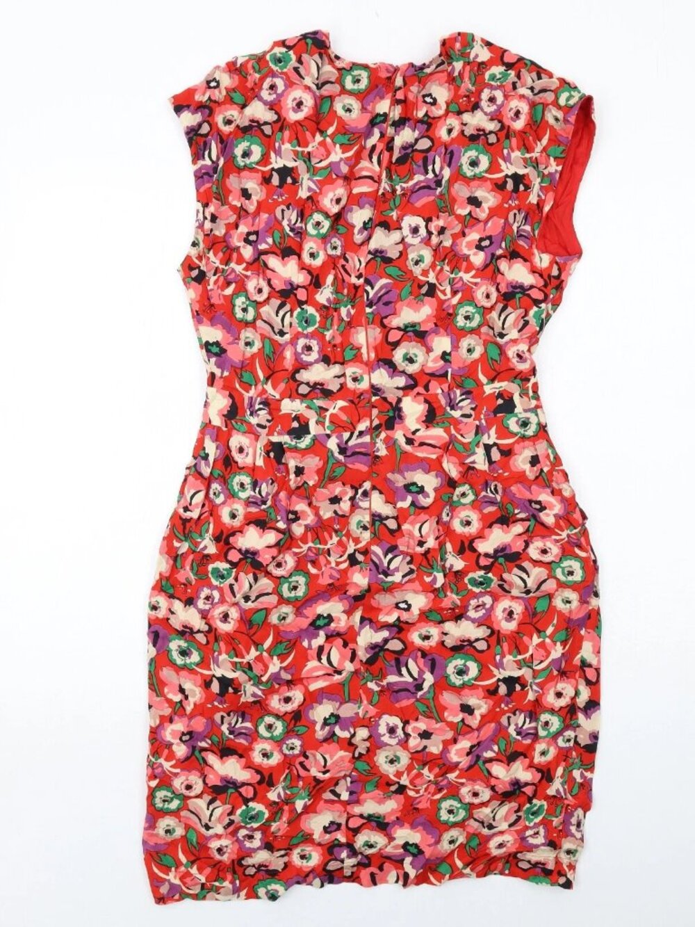 Great Plains, Red Ladies' Dress, Mixed Fiber